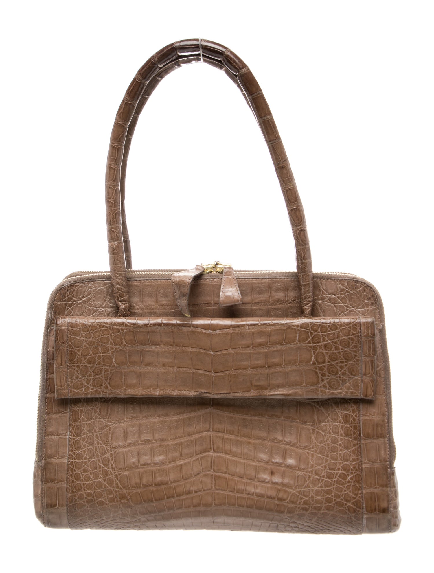 Nancy Gonzalez Crocodile Shoulder Bag